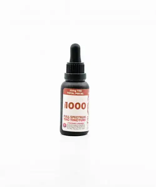 SILENT SHAMAN - FULL SPECTRUM THC TINCTURE - 1000MG THC