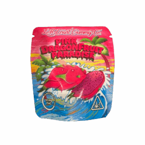 LEFT COAST GUMMY CO - PINK DRAGONFRUIT PARADISE - 50MG THC