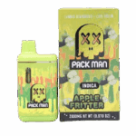 PACKMAN – APPLE FRITTER – LIVE RESIN + LIQUID DIAMOND VAPES – 2 GRAMS