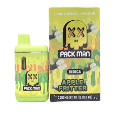 PACKMAN – APPLE FRITTER – LIVE RESIN + LIQUID DIAMOND VAPES – 2 GRAMS
