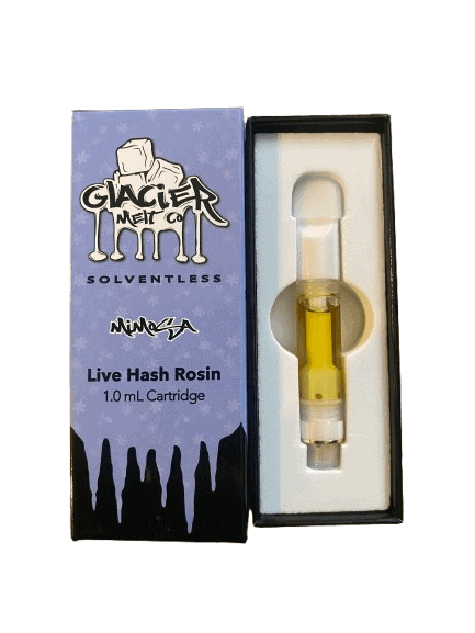 GLACIER MELT CO LIVE HASH ROSIN CART - COOKIES GELATO