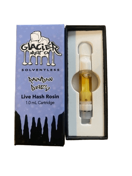 GLACIER MELT CO LIVE HASH ROSIN CART - STRAW GUAVA