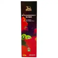 HONEY BADGER 2GRAM D9 THC VAPE PEN - STRAWBERRY KIWI