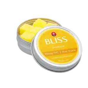 BLISS - PINEAPPLE - PREMIUM INFUSED GUMMIES - 250MG THC