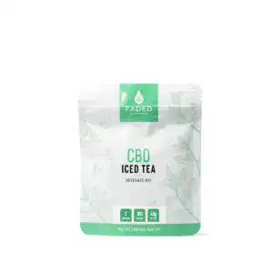 FADED BEVERAGES - CBD ICED TEA - 100MG