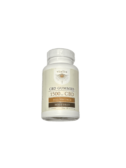 VITALITA - 1500MG FULL SPECTRUM CBD GUMMIES - MIXED FRUIT