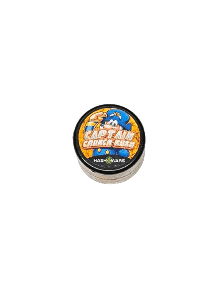 HASH WARS - LSO LIVE HASH ROSIN - CAPTAIN KUSH - 2 GRAMS