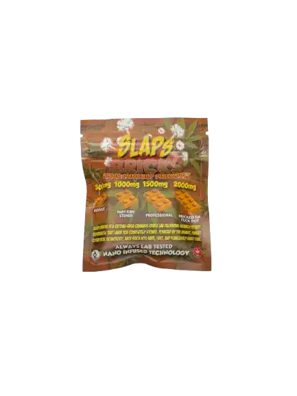 SLAPS BRICKS - SOUR PUNCHIN' PINEAPPLE - 4000MG THC - Image 2