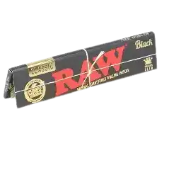 RAW BLACK KING SIZE SLIM ROLLING PAPERS