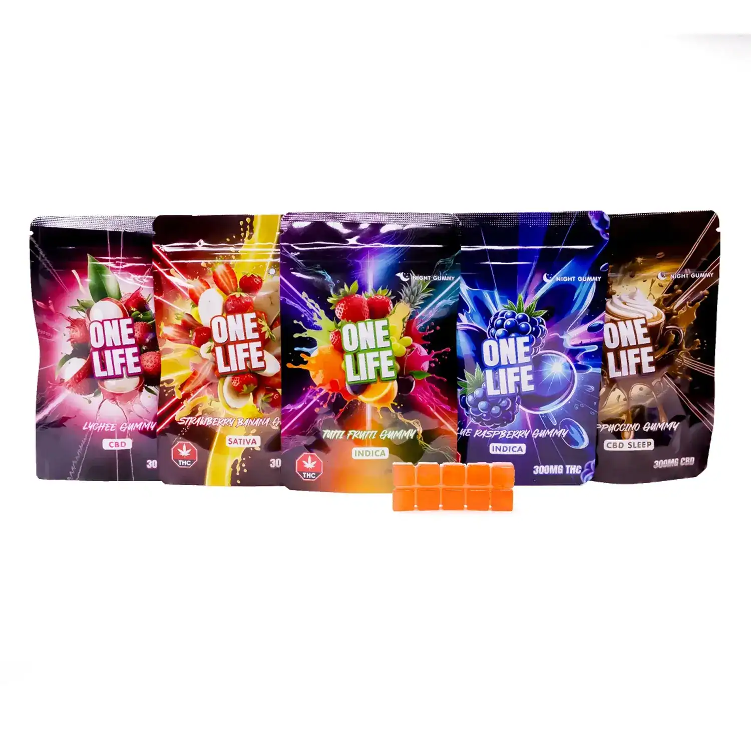 ONE LIFE EDIBLES - BLUE RASPBERRY - Image 3