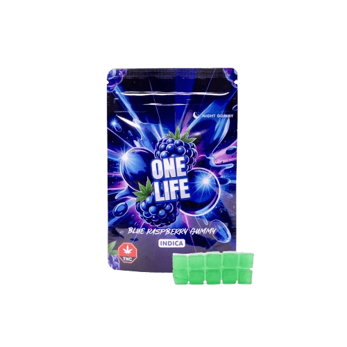 ONE LIFE EDIBLES - BLUE RASPBERRY - Image 2