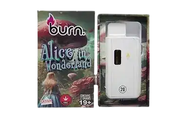 BURN LIFESTYLE CO - 2 GRAM DISPOSABLE VAPE - ALICE IN WONDERLAND