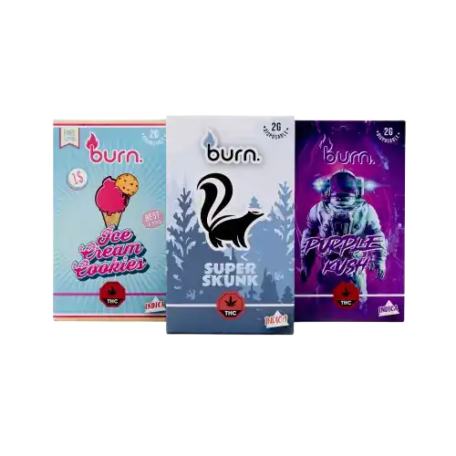 BURN LIFESTYLE CO - 2 GRAM DISPOSABLE VAPE - ALICE IN WONDERLAND - Image 2