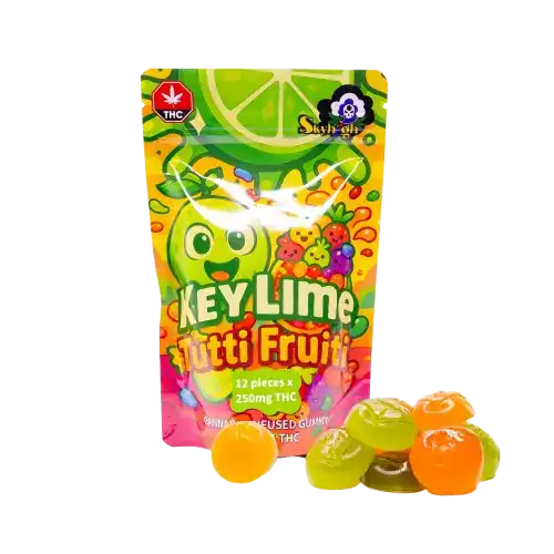 SKY HIGH EDIBLES - 3000MG THC - KEY LIME & TUTTI FRUTTI