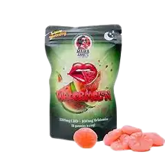 MAMA ANNES - 1500MG CBD + 100MG MELATONIN GUMMIES - WATERMELON