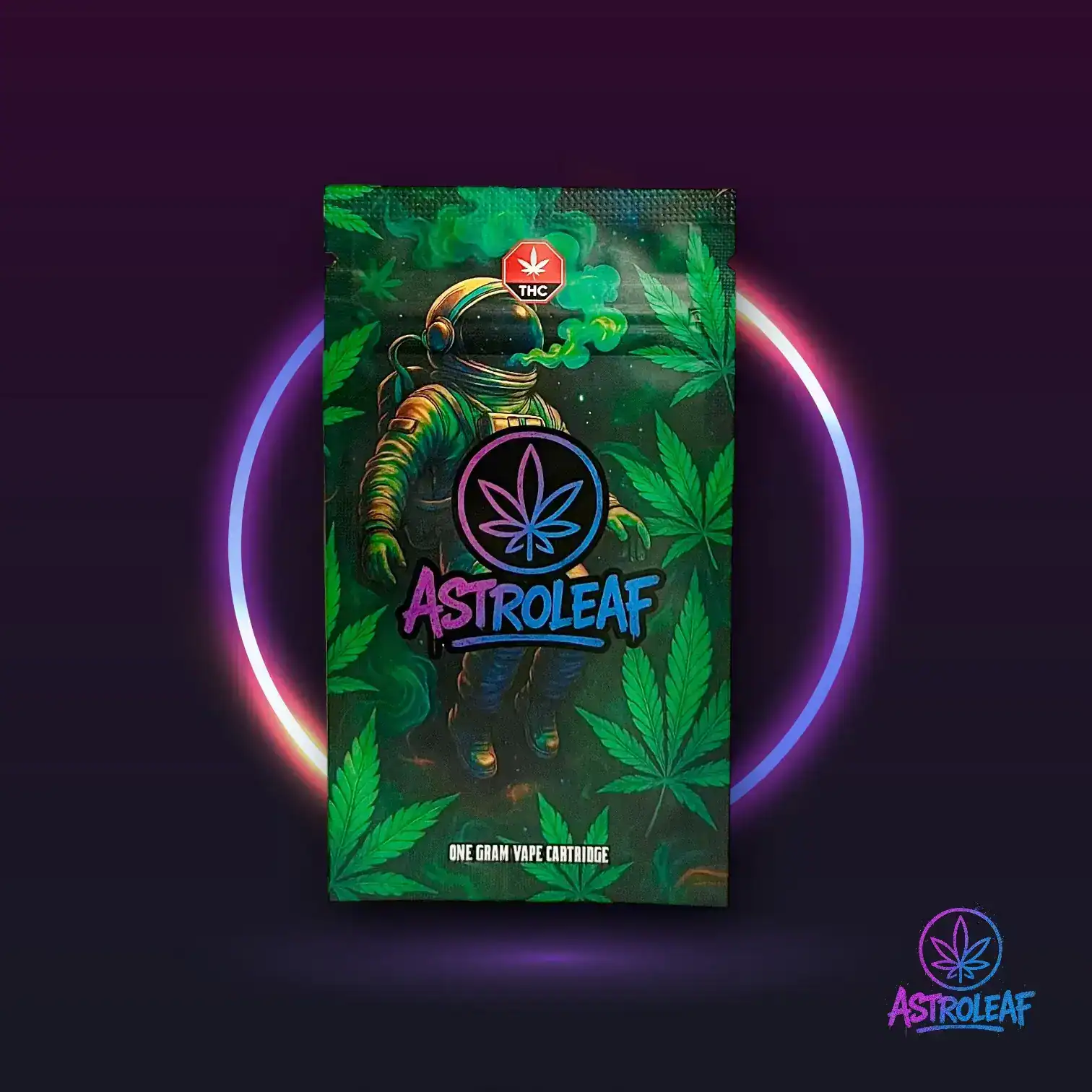 ASTRO LEAF 1 GRAM VAPE CARTS - SOUR DIESEL
