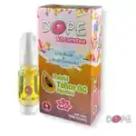 DOPE - LIVE RESIN + LIQUID DIAMONDS VAPE CART (2 GRAMS) - TAHOE OG PAPAYA