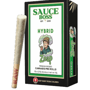 SAUCE BOSS - LIVE RESIN/LIQUID DIAMOND INFUSED PREROLLS - ZOAP